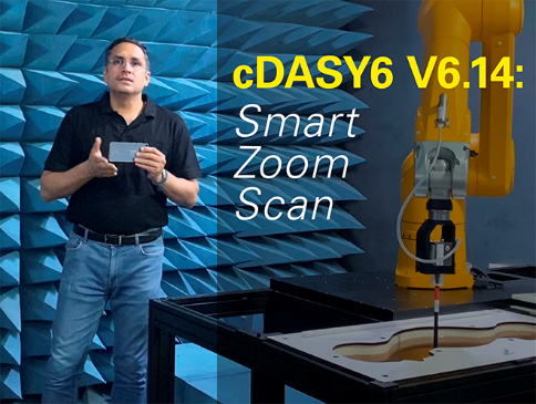 Read more about the article cDASY6的SAR模块版本6.14：得益于智能缩放扫描的高时间效率的SAR测量