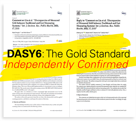 Read more about the article 研究刊物证实：DASY6是最准确的SAR系统