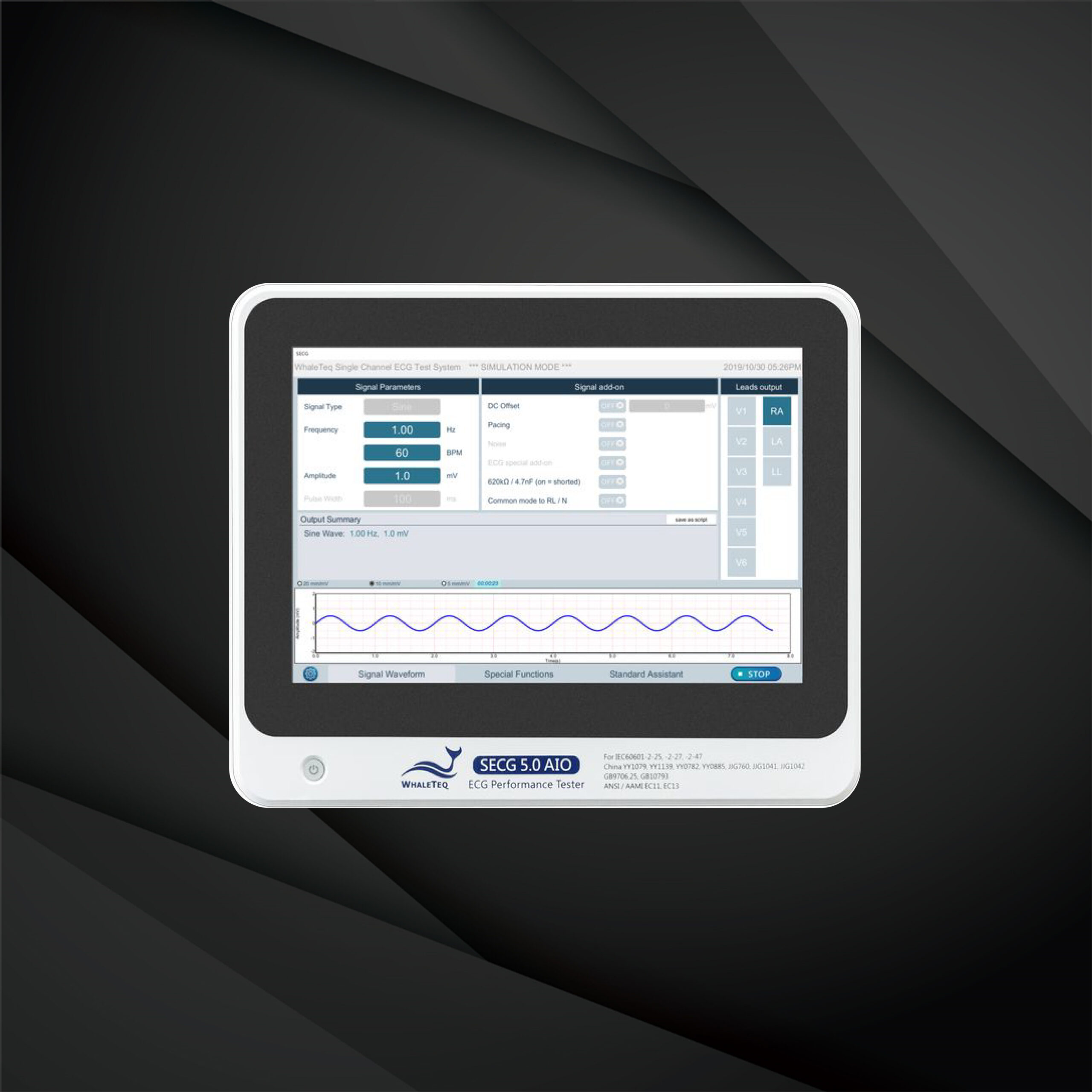 Read more about the article ECG心电模拟器-SECG 5.0 AIO