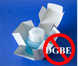 關於立即終止使用DGBE液體的通知